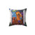 Cozy Bear in the Big Blue House Pillow