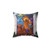 Cozy Bear in the Big Blue House Pillow