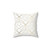 Luxurious Gold Pillow - Geometric Accent Cushion