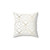 Luxurious Gold Pillow - Geometric Accent Cushion