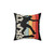 Retro Skateboard Themed Decorative Pillow