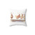 Watercolor Chickens Decorative Throw Pillow