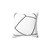 Geometric Black and White Throw Pillow