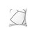 Geometric Black and White Throw Pillow