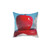 Modern red temptation accent pillow with surreal art design