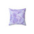Purple Galactic Wall Pillow - Decorative Throw Pillow for Home Decor