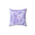 Purple Galactic Wall Pillow - Decorative Throw Pillow for Home Decor