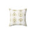 Minimalist Gold Evil Eyes Decorative Pillow