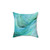 Sea Green Ink Painting Decorative Pillow
