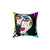 Funky Face Art Decorative Pillow