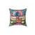 Libra Zodiac Justice Pillow with Paua Shell Design