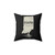 Indiana Roots Decorative Pillow with State Map