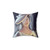 Soft white decorative pillow for home