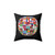 World Flags Round Globe Throw Pillow