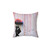 Banksy Rainbow Rain Pillow - Colorful Street Art Design