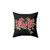 Tropical Accent Pillow with Floral Design