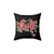 Tropical Accent Pillow with Floral Design