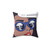 Pop Art Girl Decorative Pillow