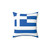 Greek Flag Pillow - Patriotic Decor for the Home