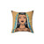 Chola Guadalupe Tattooed Virgin Mary Pillow