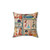 Retro 1950s Fashion Pillow