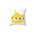 Yellow Submarine Themed Decorative Pillow