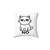 Adorable No Cat Pillow for Cat Owners