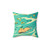 Capyuzu Pillow with Adorable Capybara and Yuzu Design