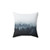 Moody Forest Dream Pillow with Cascadia Trees Covered in Fog