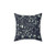 Fairy Garden Midnight Pillow featuring a whimsical, magical design