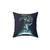 Cosmic Skater Themed Decorative Pillow
