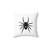 Spider Silhouette Decorative Throw Pillow