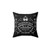 Halloween Ouija Pillow with Spooky Skeletons