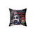 Captain Spaulding's Museum of Monsters and Madmen Horror Movie Themed Pillow