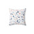 Vintage Geometric Terrazzo Pattern Pillow