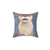 Cute Otter Cartoon Pillow for Bedding and Home Decor