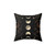 Winter Moonlight Brown Pillow