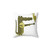 Croc and Stork Decorative Pillow