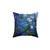 Blue and White Water Lilies Monet Pillow