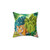 Watercolor Jungle Tiger Decorative Pillow