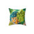 Watercolor Jungle Tiger Decorative Pillow