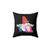 Rainbow Vomiting Gnome Decorative Pillow