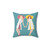 The Gemini Twins of Rochefort Decorative Accent Pillow