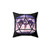 D20 Dice Throw Pillow with Fantasy Dragon Design