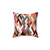 Geometric Chevron Patterned Pillow