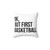 Basketball-themed Pillow with 'But First Basketball' Design