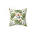 Forest Ferns and Mushrooms Decorative Pillow