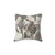 Cats Rose and Gold Decorative Pillow