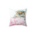 Osaka Castle and Sakura Watercolor Painting Pillow