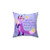 Kind Fox and Fireflies Dance Positive Affirmation Pillow